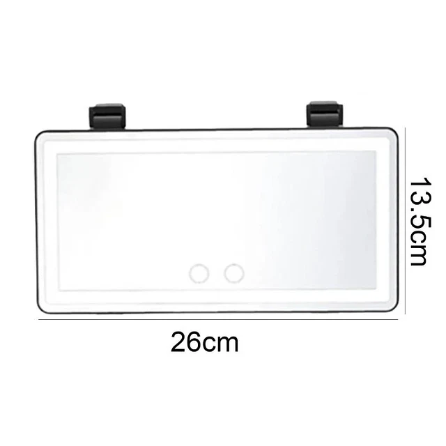 ESPEJO LED CON LUZ PARA AUTO