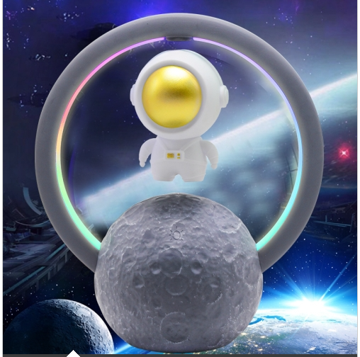 Astronauta suspendido Altavoz Bluetooth RGB Luz Subwoofer