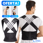 Corrector de Postura Ajustable con Soporte, Alivio del dolor