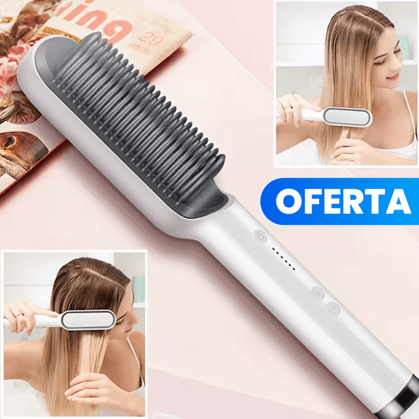 ¡ULTIMAS UNIDADES! Cepillo Alisador ORIGINAL 5 en 1 - Seca, Alisa, Peina y Despídete del Frizz ✨