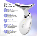 ¡OFERTA DE LANZAMIENTO! 🤩 Masajeador Facial - Terapia de Luz Facial Antienvejecimiento 7 en 1